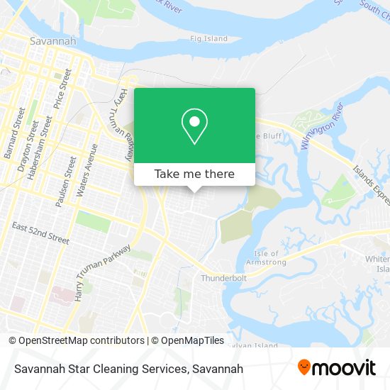 Savannah Star Cleaning Services map