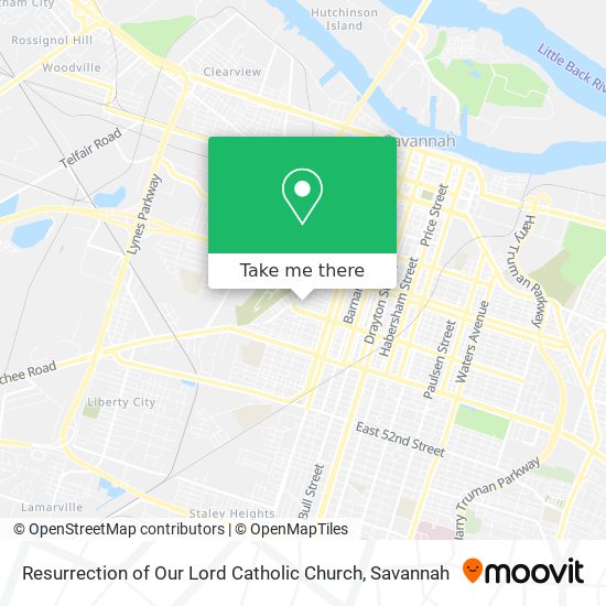 Mapa de Resurrection of Our Lord Catholic Church