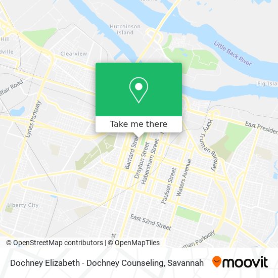 Mapa de Dochney Elizabeth - Dochney Counseling