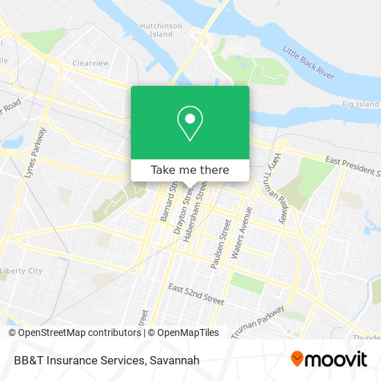 Mapa de BB&T Insurance Services