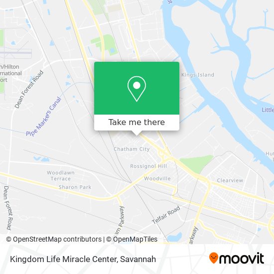 Kingdom Life Miracle Center map