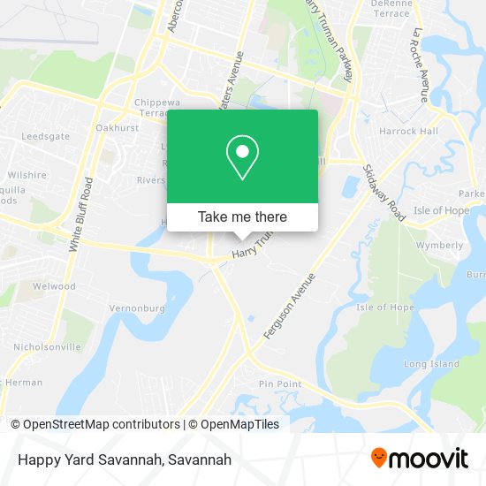 Mapa de Happy Yard Savannah