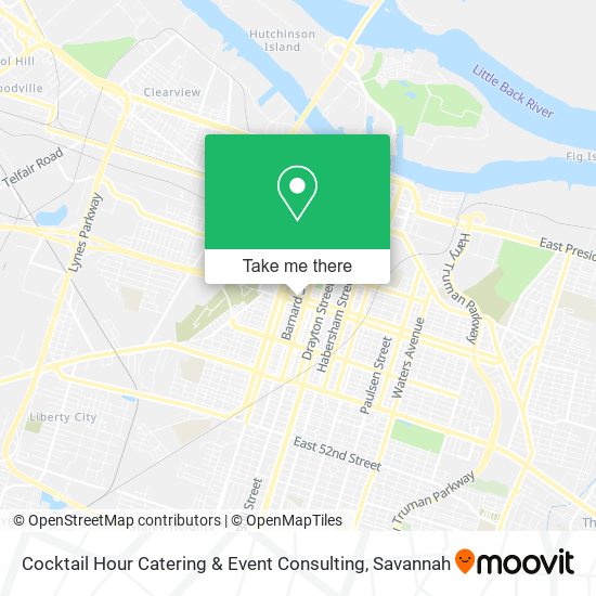 Cocktail Hour Catering & Event Consulting map