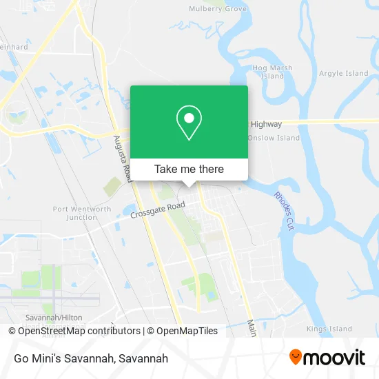 Go Mini's Savannah map