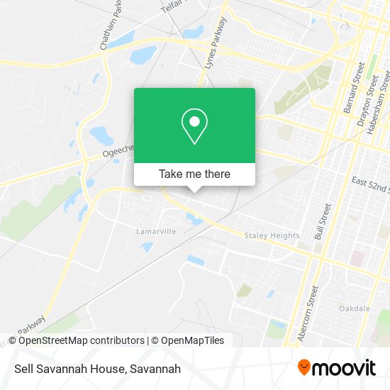 Mapa de Sell Savannah House