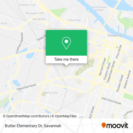 Butler Elementary Dr map