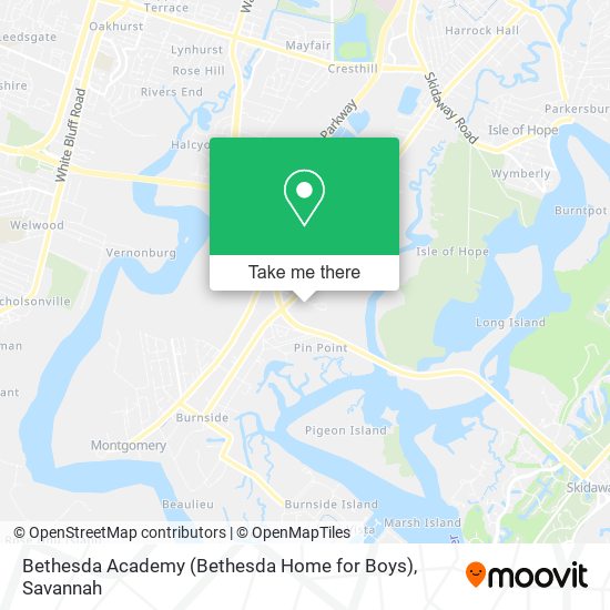 Bethesda Academy (Bethesda Home for Boys) map