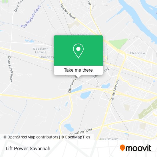 Mapa de Lift Power