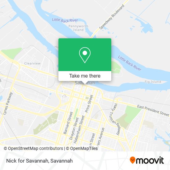 Nick for Savannah map