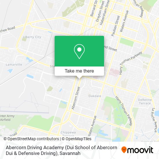 Abercorn Driving Academy (Dui School of Abercorn Dui & Defensive Driving) map