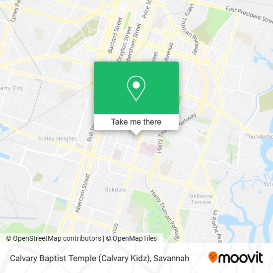 Mapa de Calvary Baptist Temple (Calvary Kidz)