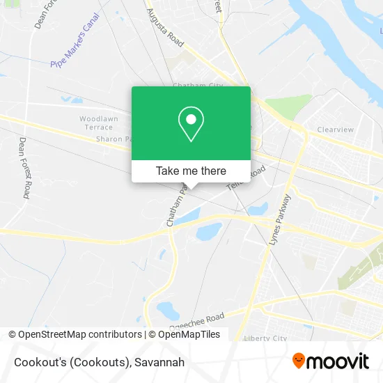 Cookout's (Cookouts) map