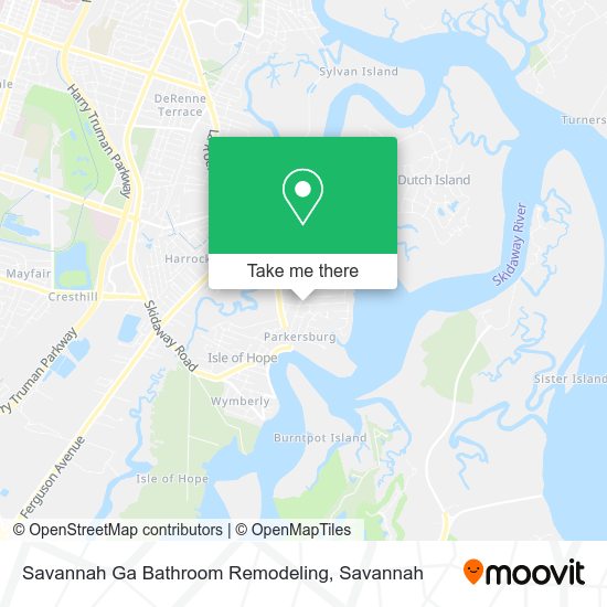 Mapa de Savannah Ga Bathroom Remodeling