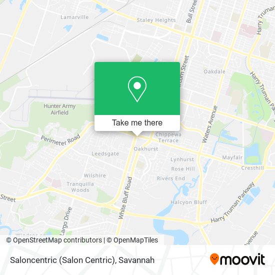 Saloncentric (Salon Centric) map