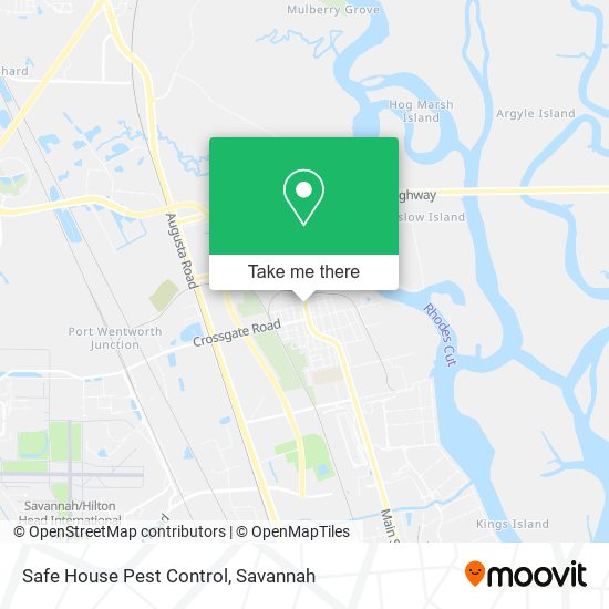 Safe House Pest Control map