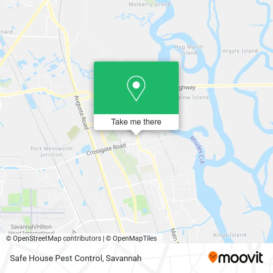 Safe House Pest Control map