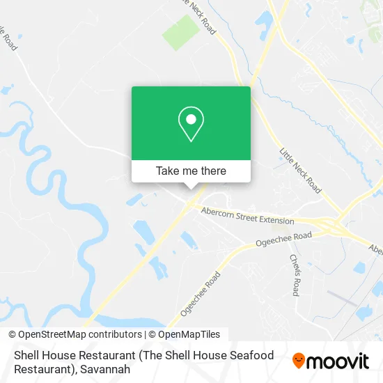 Shell House Restaurant (The Shell House Seafood Restaurant) map