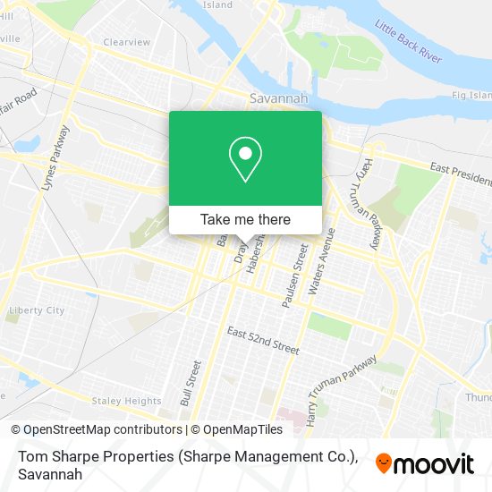 Mapa de Tom Sharpe Properties (Sharpe Management Co.)