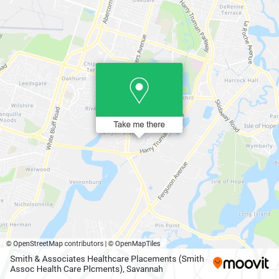 Smith & Associates Healthcare Placements (Smith Assoc Health Care Plcments) map