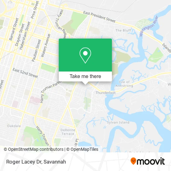 Mapa de Roger Lacey Dr