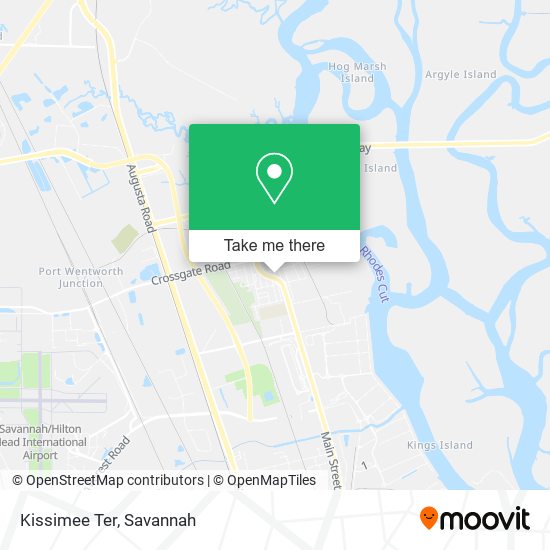 Kissimee Ter map