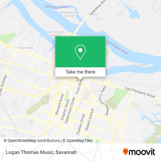 Mapa de Logan Thomas Music