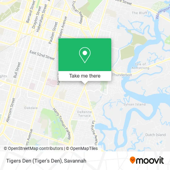 Mapa de Tigers Den (Tiger's Den)