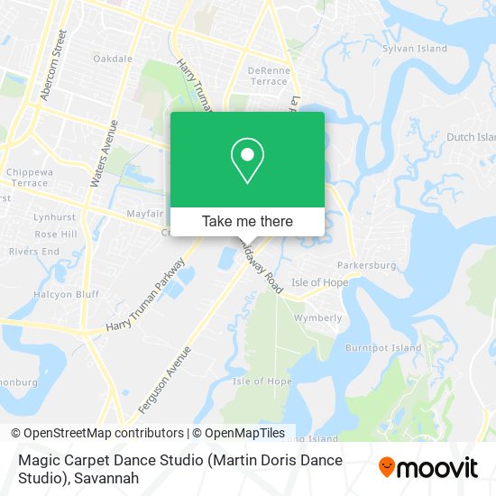 Magic Carpet Dance Studio (Martin Doris Dance Studio) map