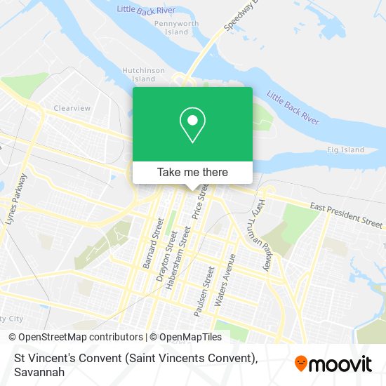 Mapa de St Vincent's Convent (Saint Vincents Convent)