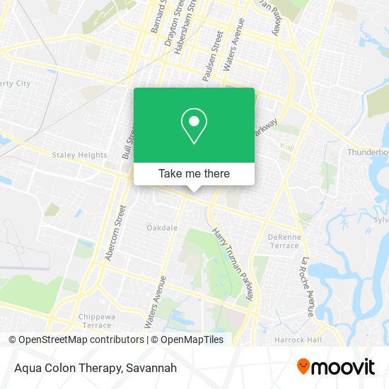 Aqua Colon Therapy map