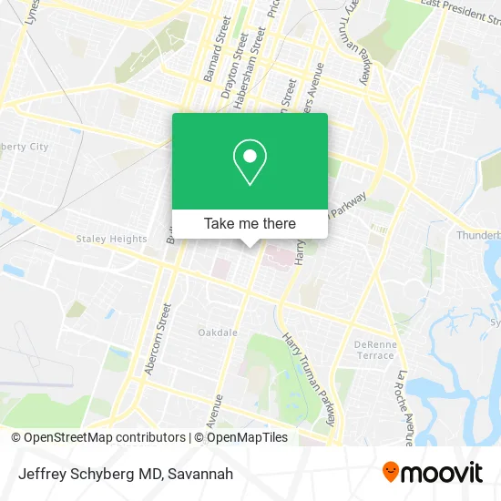 Jeffrey Schyberg MD map