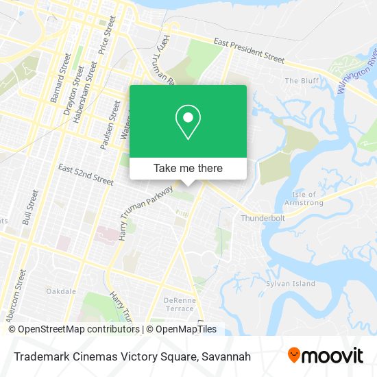 Mapa de Trademark Cinemas Victory Square