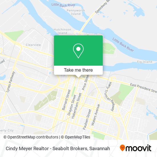 Cindy Meyer Realtor - Seabolt Brokers map