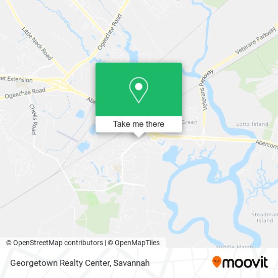 Mapa de Georgetown Realty Center
