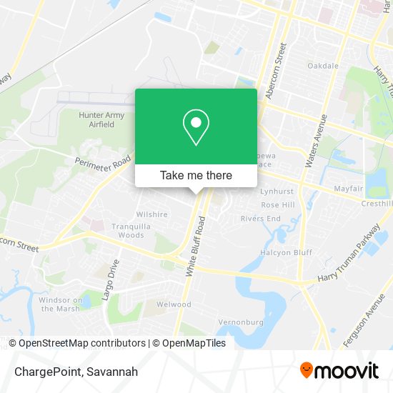 ChargePoint map