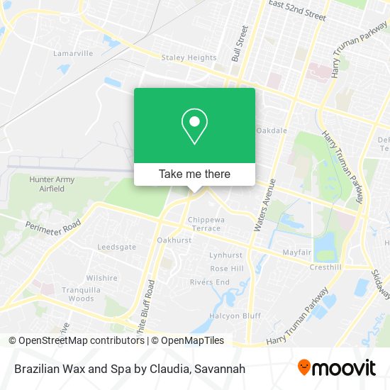 Brazilian Wax and Spa by Claudia map