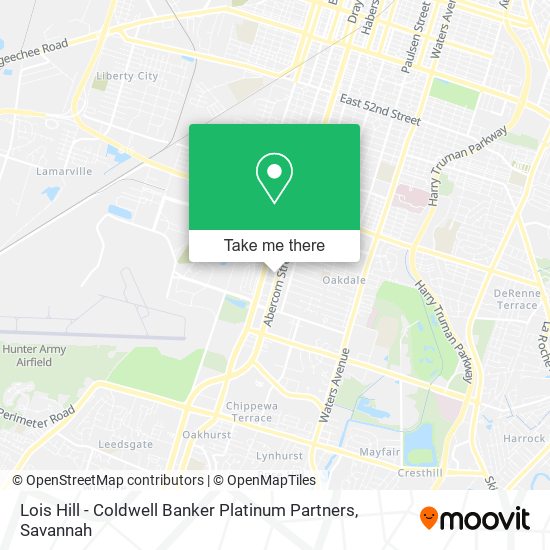 Mapa de Lois Hill - Coldwell Banker Platinum Partners