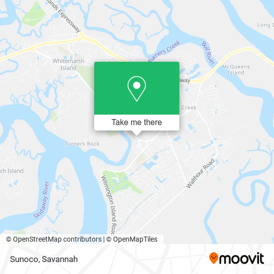 Sunoco map