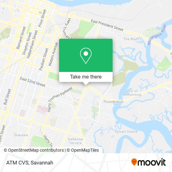 Mapa de ATM CVS