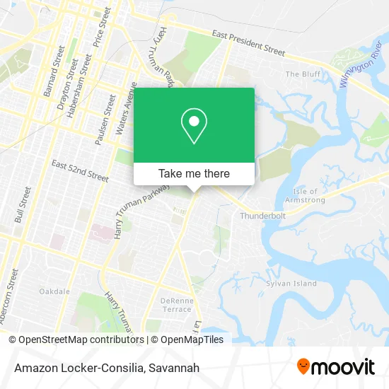 Amazon Locker-Consilia map