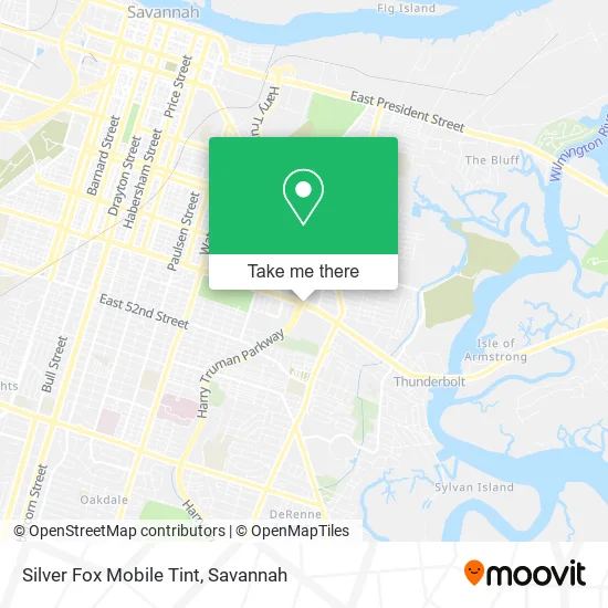 Silver Fox Mobile Tint map
