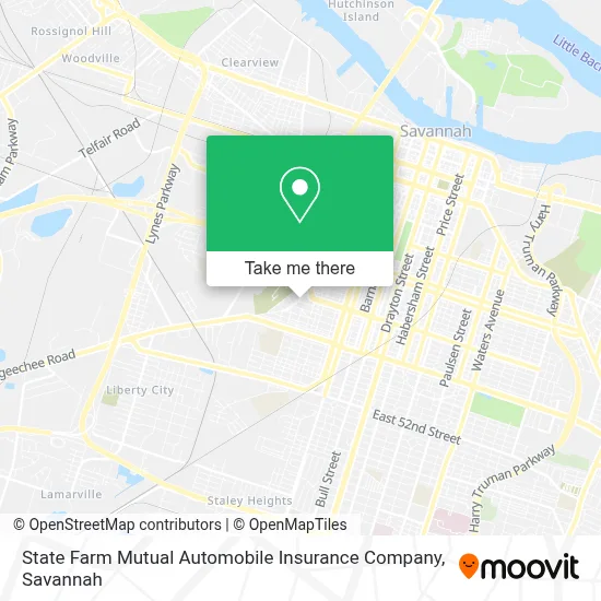 State Farm Mutual Automobile Insurance Company map