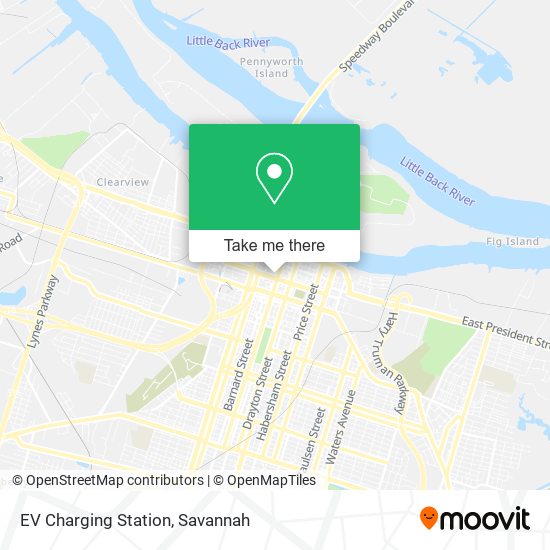 Mapa de EV Charging Station