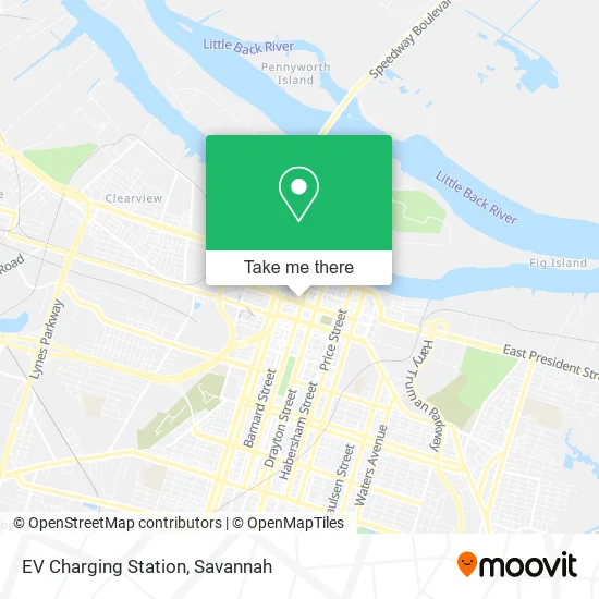 EV Charging Station map