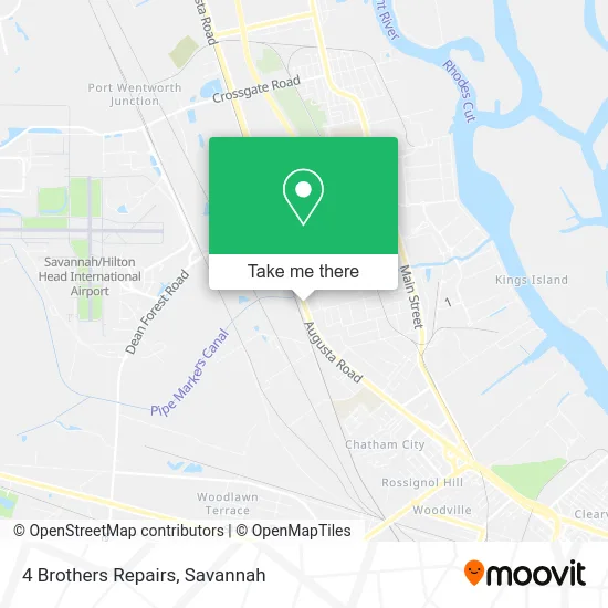 4 Brothers Repairs map