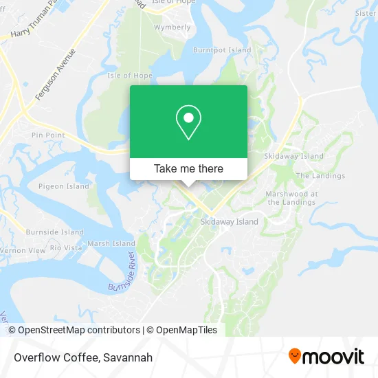 Overflow Coffee map