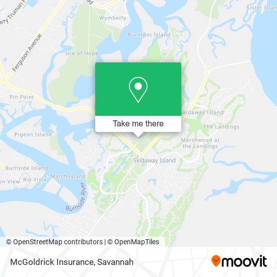 McGoldrick Insurance map