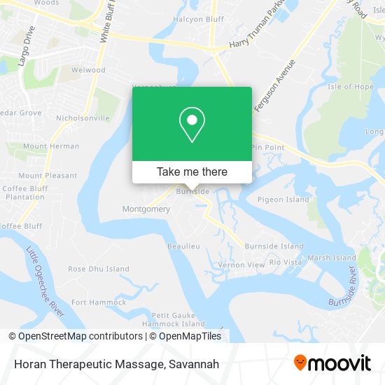 Mapa de Horan Therapeutic Massage