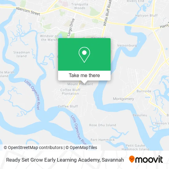 Ready Set Grow Early Learning Academy map