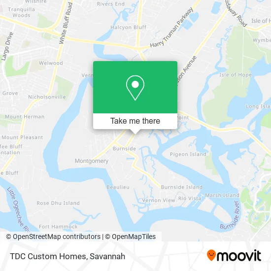 TDC Custom Homes map